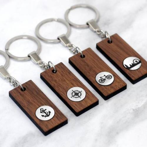 Walnut Wood Keychain Manufacturers in Australia